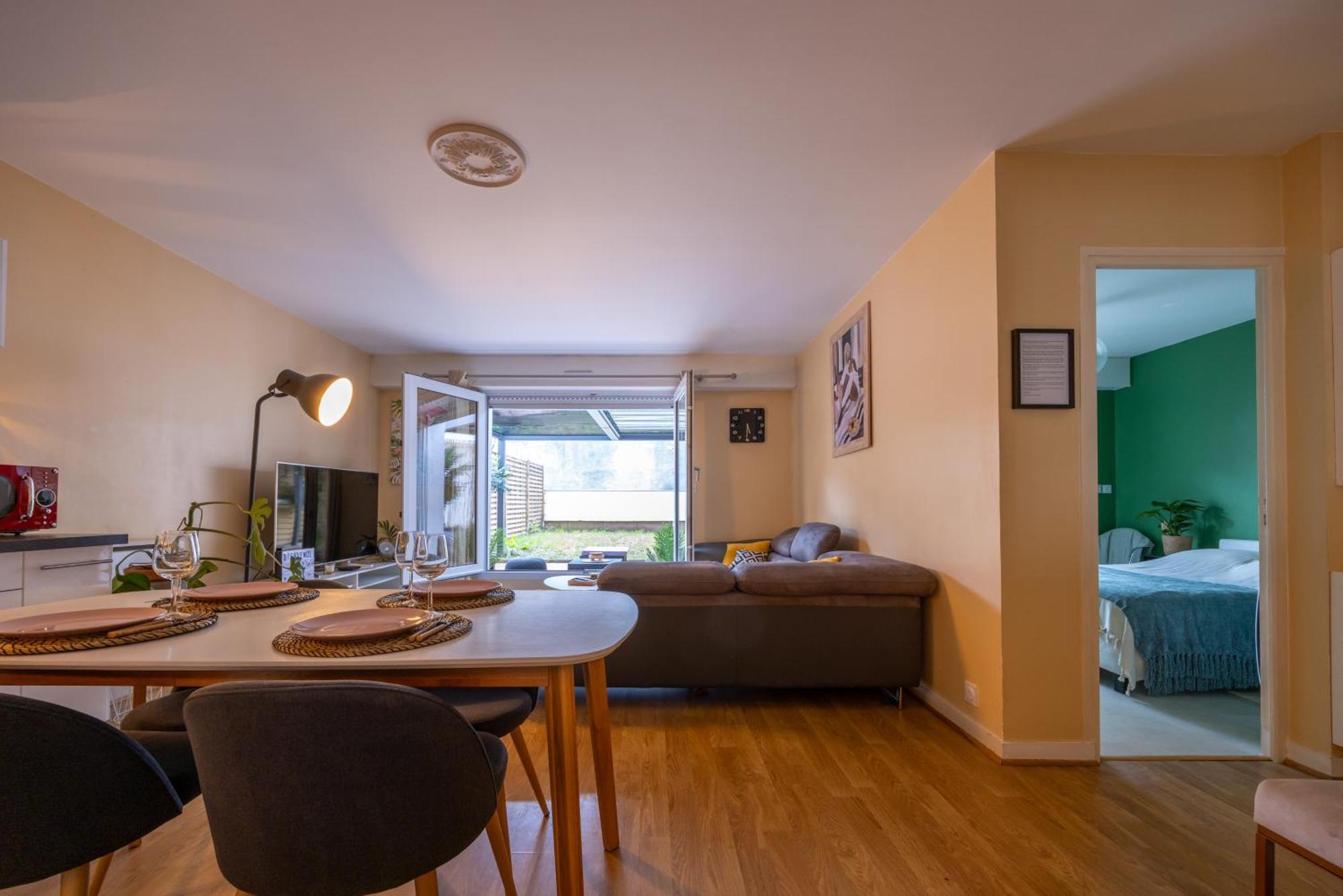 Le Coin Du Bonheur Apartment Nantes Luaran gambar