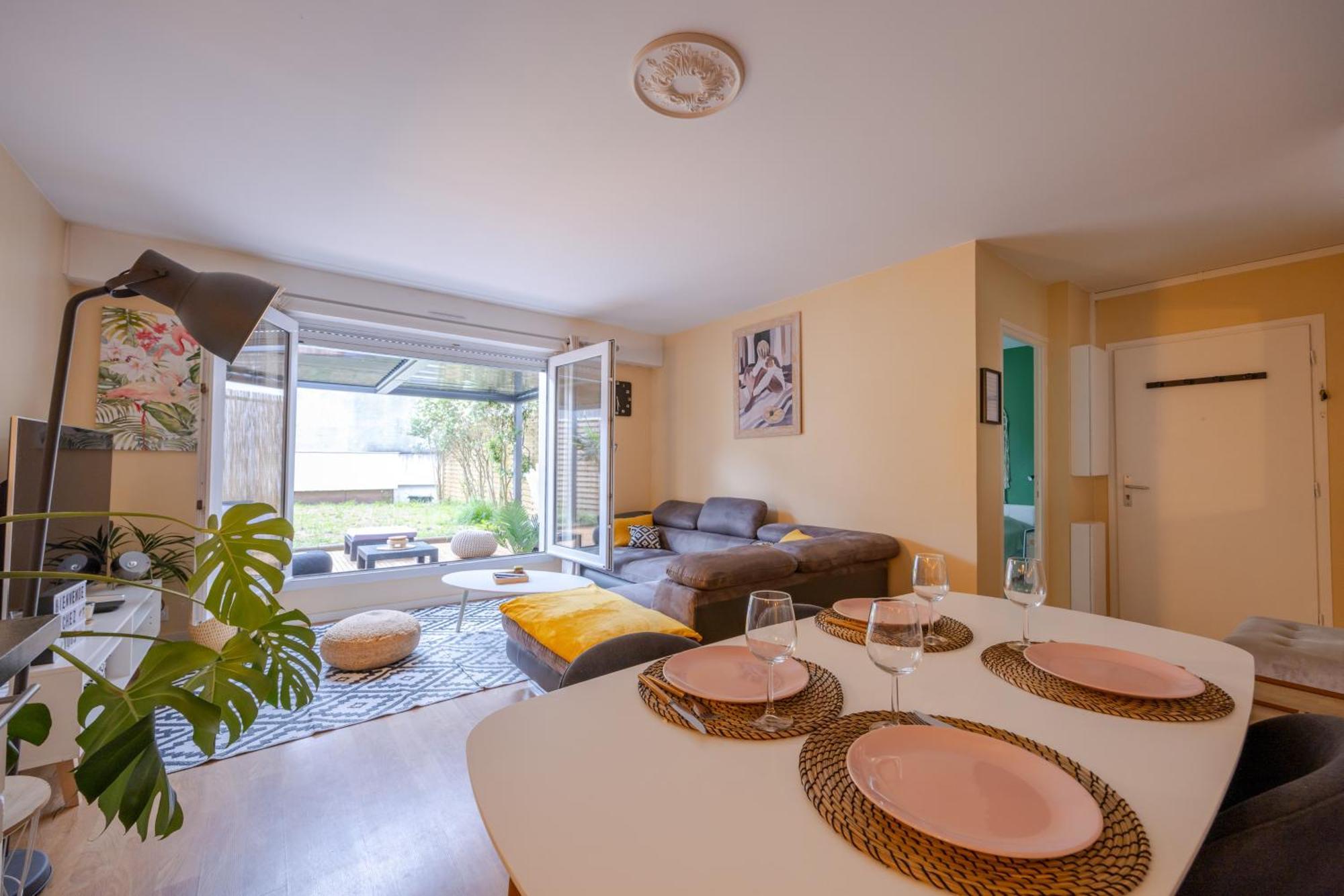 Le Coin Du Bonheur Apartment Nantes Luaran gambar